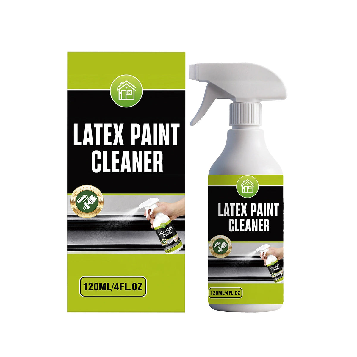 Latex paint cleaner