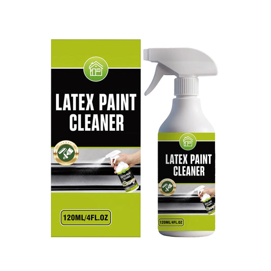 Latex paint cleaner
